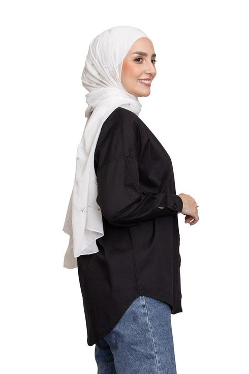 Black Over - Size Shirt - Khotwh